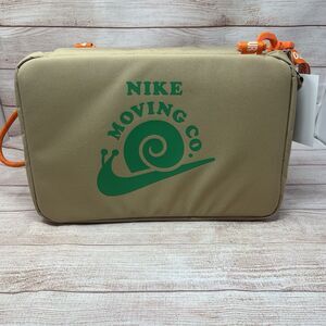 Nike Moving Co Shoe Box Bag Hemp/SafetyOrange/StadiumGreen DV 5649-200 12L